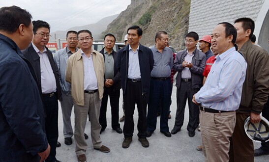 甘肃省交通运输厅厅长康军、陇南市委书记孙雪