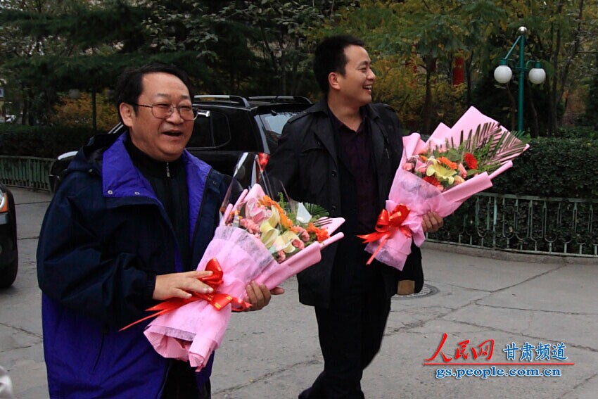 人民日报社河南分社副社长戴鹏一行到甘肃分社