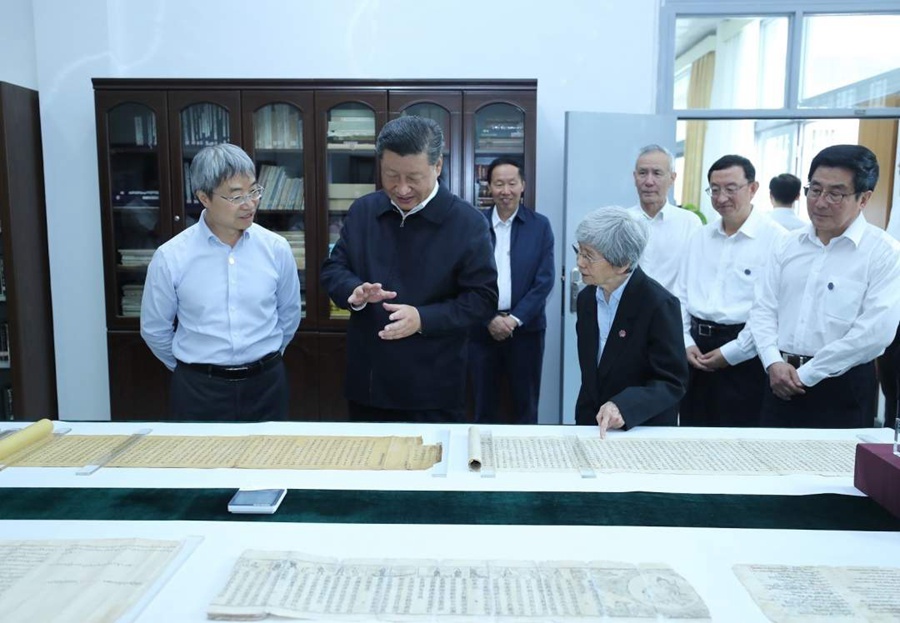 习近平在甘肃考察调研--甘肃频道--人民网_网上的人民日报