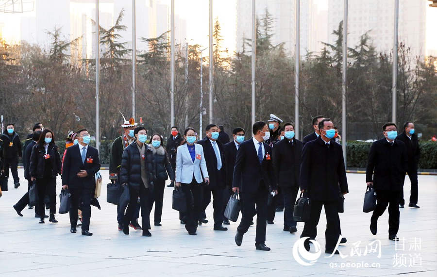 甘肅省第十三屆人民代表大會第六次會議開幕