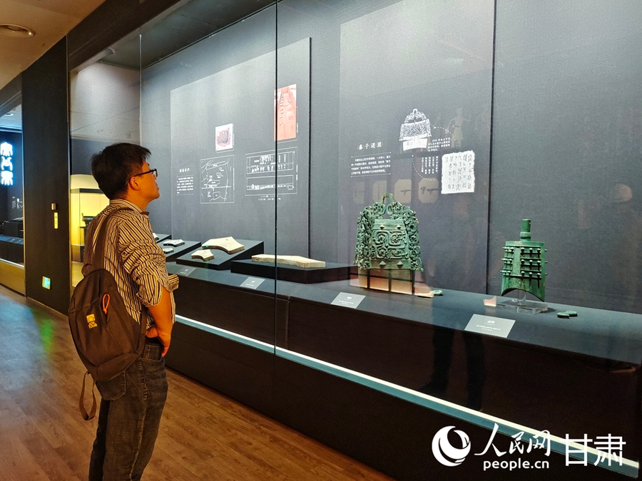 “问秦——甘肃秦文化考古二十年成果特展”在甘肃简牍博物馆开展【4】