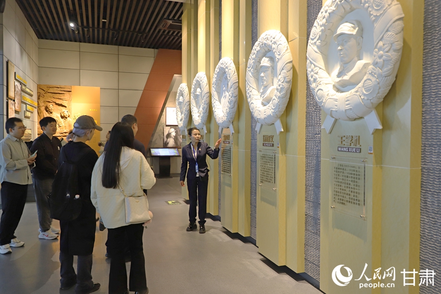 “兩點一存”耀華夏︱追尋紅色記憶 探訪蘭州戰役紀念館【7】