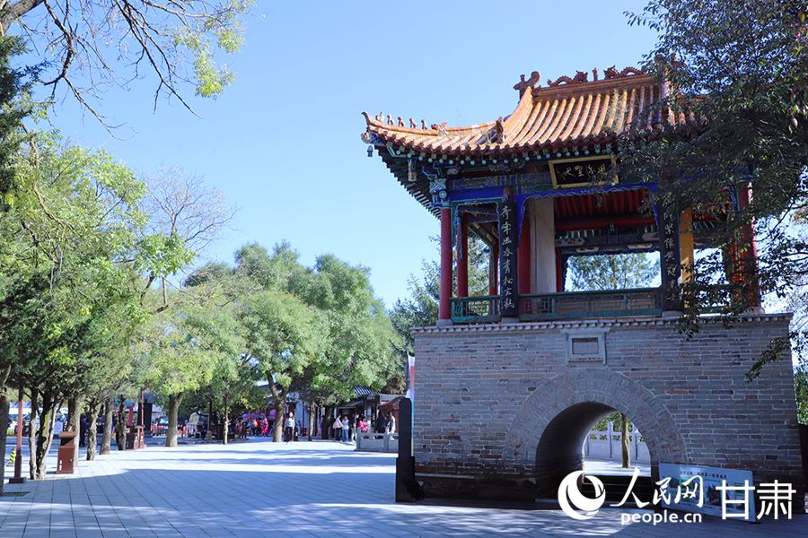 崆峒山景区。人民网记者 米媛摄