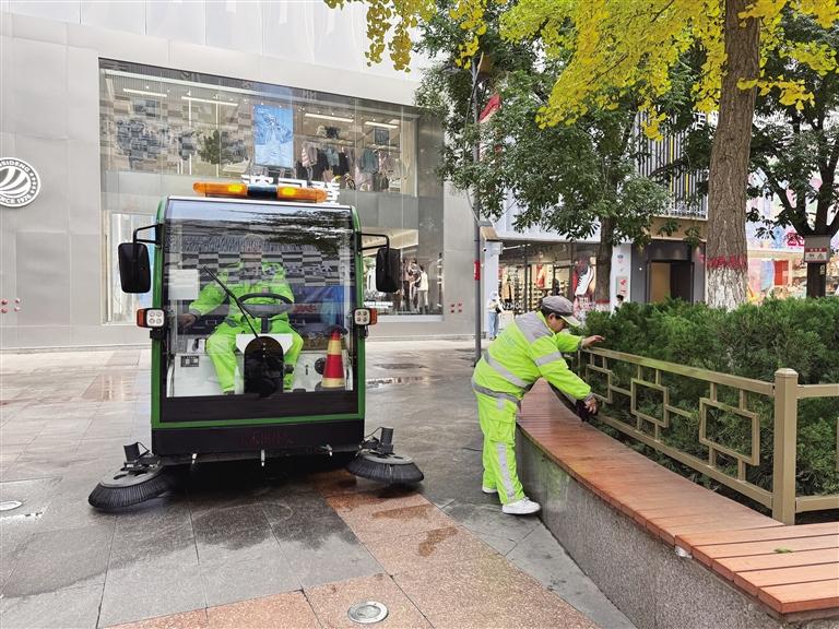 人机结合精细保洁