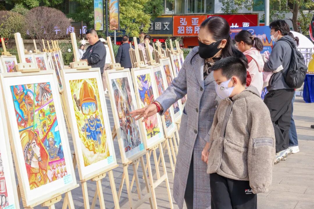 活动现场。甘肃消防供图