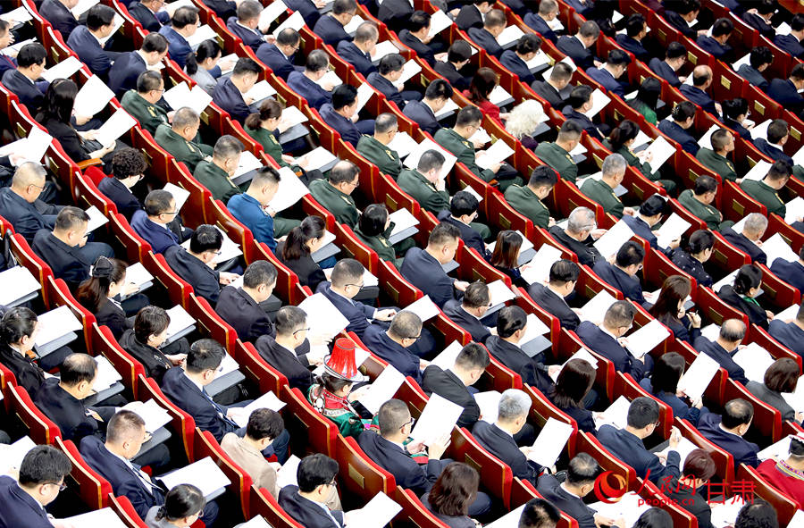參會代表。人民網記者 米媛攝