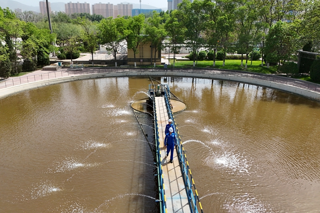 兰州石化持续深化水资源高效利用。兰州石化公司供图