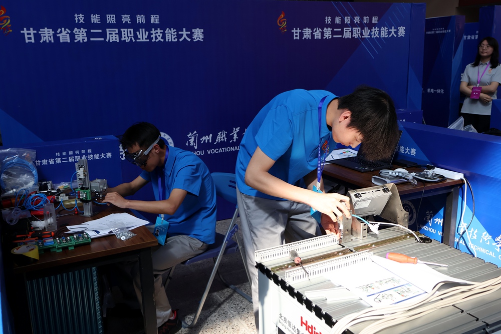 比赛现场。实习生 韩欣冉摄