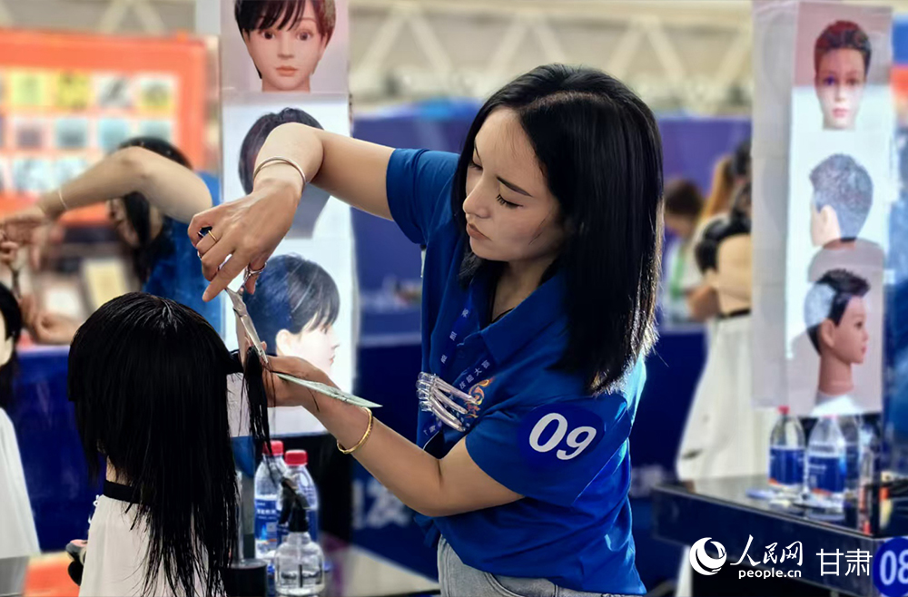 比赛现场。人民网记者 周婉婷摄