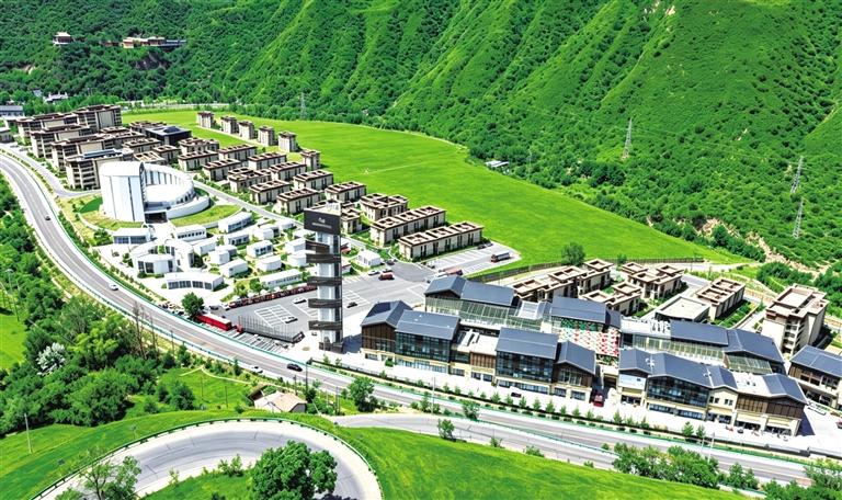 石光里艺术生态度假走廊全景