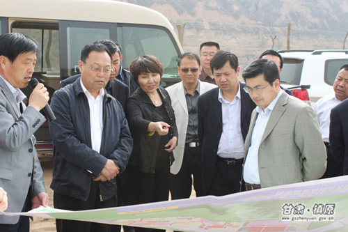 兰州市安宁区党政考察团来访