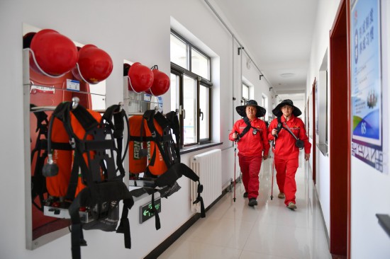 4��28�գ�Ѳ�߶�Ա�����塢��˶���ң���ס�س���׼����ʼѲ�ߡ�